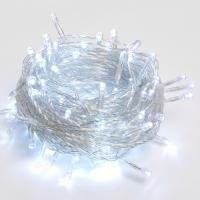 купить Гирлянда нить 10м белый 100свд с контроллером IP20 прозрачный провод 8режимов в Кирове Гирлянда нить 10м белый 100свд с контроллером IP20 прозрачный провод 8режимов