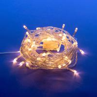 купить Гирлянда нить 2,5м теплый белый 20свд IP20 прозрачный провод  в Кирове Гирлянда нить 2,5м теплый белый 20свд IP20 прозрачный провод