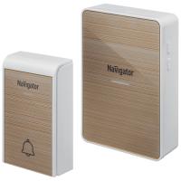 купить Звонок беспроводной открытая бежевый IP20/IP44  Navigator 36мелодий в Кирове Звонок беспроводной открытая бежевый IP20/IP44  Navigator 36мелодий