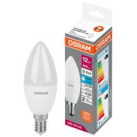 купить Лампа свеча свд Е14 12Вт 6500К 800лм B75 матовая Osram LED Value в Кирове Лампа свеча свд Е14 12Вт 6500К 800лм B75 матовая Osram LED Value