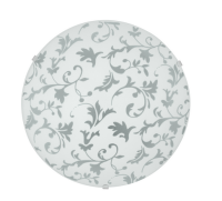 купить Светильник потолочный 1*60Вт E27 круг белый Батист в Кирове Светильник потолочный 1*60Вт E27 круг белый Батист