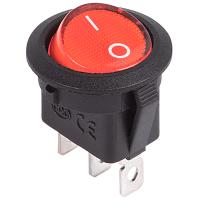 купить Выключатель ON-OFF 20А 12В индикатор красный круглый в Кирове Выключатель ON-OFF 20А 12В индикатор красный круглый