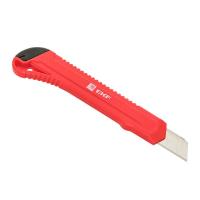 купить Нож технический с выдвижным лезвием 18мм пластик EKF Master в Кирове Нож технический с выдвижным лезвием 18мм пластик EKF Master