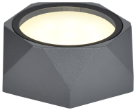 купить Светильник настенный 1*15Вт GX53 IP65/IP67 серый металл IEK в Кирове Светильник настенный 1*15Вт GX53 IP65/IP67 серый металл IEK