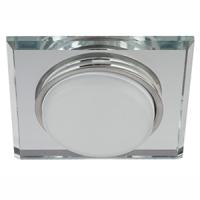 купить Светильник точечный GX53 квадрат зеркальный встраиваемый  в Кирове Светильник точечный GX53 квадрат зеркальный встраиваемый