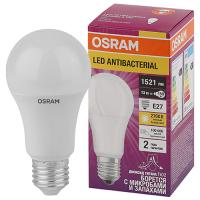 купить Лампа светодиодная 220В Е27 13Вт 2700К 1521лм стандарт A60 матовая Osram АБ комплект 10шт в Кирове Лампа светодиодная 220В Е27 13Вт 2700К 1521лм стандарт A60 матовая Osram АБ комплект 10шт
