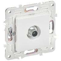 SKANDY Роз. TV оконечная SK-A12W арк. бел. IEK