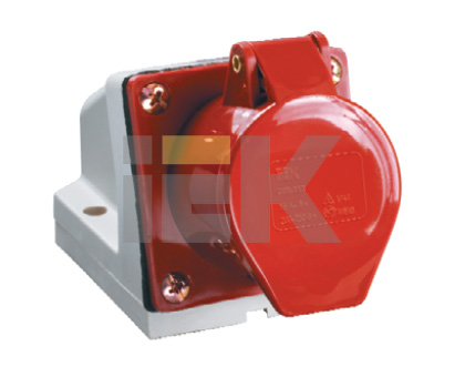 купить Розетка силовая стационарная 32А 3Р+РЕ+N IP44 ССИ-125 IEK  в Кирове Розетка силовая стационарная 32А 3Р+РЕ+N IP44 ССИ-125 IEK