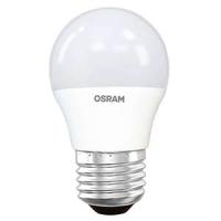 купить Лампа свд 220В E27 7Вт 2700К 550лм шар P45 матовая Osram  в Кирове Лампа свд 220В E27 7Вт 2700К 550лм шар P45 матовая Osram