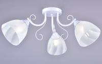 Светильник потолочный (люстра) 3*40Вт E27 белый/хром