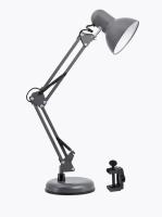 Светильник настольный 60Вт E27 антрацит подставка/струбцина Ultra LIGHT