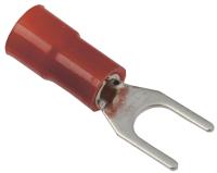 Наконечник вилка 0,5-1,5мм2 изолированный красный ПВХ НВИ(н) IEK (100шт/упак)