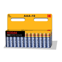 купить Батарейка AAA(мизинчик) алкалиновая BL12 Kodak Max  в Кирове Батарейка AAA(мизинчик) алкалиновая BL12 Kodak Max