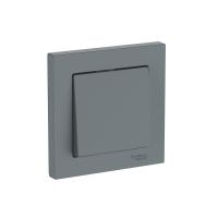 Атлас грифель выключатель 1кл скрытая 10А IP20 быстрозажим.клем.  