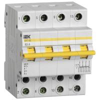 Выключатель нагрузки 4Р 63А ВРТ-63 3-позиционный IEK
