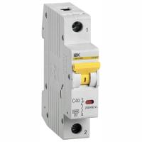 Автомат 1Р 40А C 6кА ВА47-60М IEK 