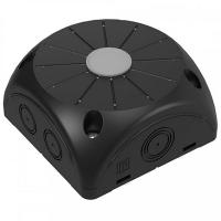 Коробка 100*100*50 квадрат черный IP68 для видеокамер Промрукав