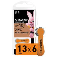 купить Батарейка дисковая ZA13 BL6 Duracell слуховой аппарат в Кирове Батарейка дисковая ZA13 BL6 Duracell слуховой аппарат