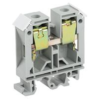 купить Зажим клеммный DIN-рейка 35мм2 125А серый IEK в Кирове Зажим клеммный DIN-рейка 35мм2 125А серый IEK