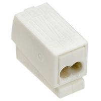 Клемма 3*2,5мм2 с пастой белый Wago 224-122 100шт для светильников