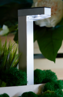 купить Светильник грунтовый свд на солнечной батарее алюминий серый 420мм IP44  в Кирове Светильник грунтовый свд на солнечной батарее алюминий серый 420мм IP44