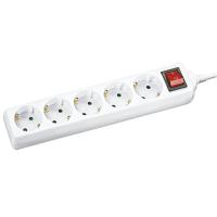 купить Удлинитель 5-мест 5м ПВС 3*0,75 белый выкл Navigator   в Кирове Удлинитель 5-мест 5м ПВС 3*0,75 белый выкл Navigator