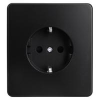 купить MIELE ROUND Розетка 1-ая с/з с/у, со шторками 16А черная KRANZ в Кирове MIELE ROUND Розетка 1-ая с/з с/у, со шторками 16А черная KRANZ