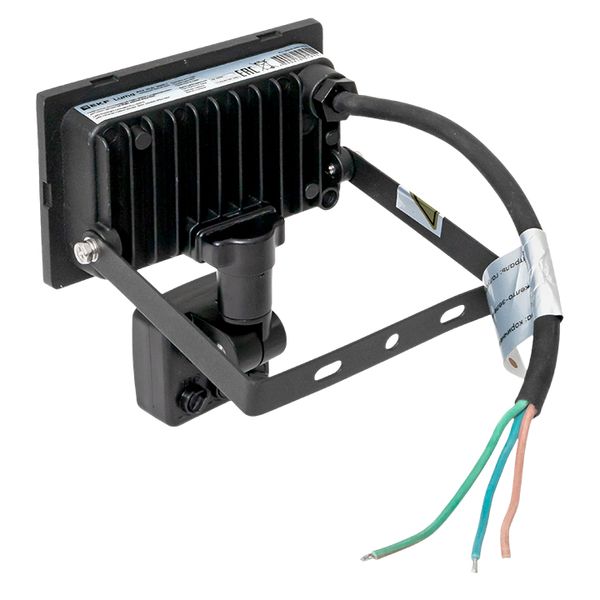 Прожектор свд 30Вт 6500К 2400лм черный IP65 110° Luma EKF датчик движения