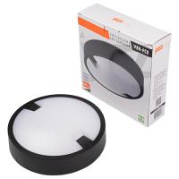 Светильник ДПБ 12Вт 4000К  1080лм круг черный  IP65 PBH-PC8-RA  Jazzway 