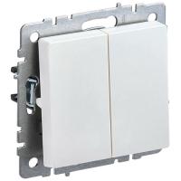 купить Брайт жемчуг переключатель 2кл скрытая 10А IP20  в Кирове Брайт жемчуг переключатель 2кл скрытая 10А IP20