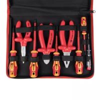 купить Набор диэлектрического инструмента 9пр НИИ-19 EKF Master в Кирове Набор диэлектрического инструмента 9пр НИИ-19 EKF Master