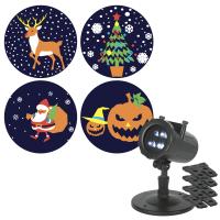 купить Проектор свд. 5Вт "Праздник" RGB 4 режима 220В IP44 в Кирове Проектор свд. 5Вт "Праздник" RGB 4 режима 220В IP44