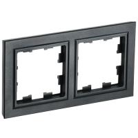 купить Брайт черный рамка 2-ая универсально  в Кирове Брайт черный рамка 2-ая универсально