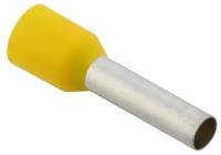 Наконечник-гильза 6,0-14 изолированный желтый НШВИ IEK 20шт