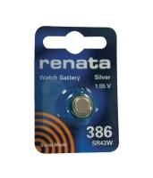 Батарейка дисковая G12 (386, LR1142, LR43) BL1 Renata 