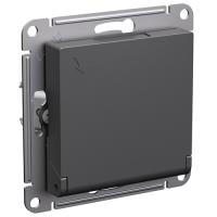 купить Атлас базальт розетка скрытая 1-мест заземление с крышкой шторки IP20  в Кирове Атлас базальт розетка скрытая 1-мест заземление с крышкой шторки IP20