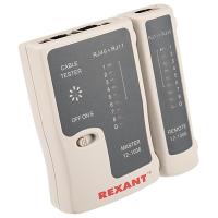 купить Тестер кабеля 468 Rexant RJ-45+RJ-11 в Кирове Тестер кабеля 468 Rexant RJ-45+RJ-11