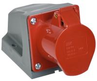 купить Розетка силовая стационарная 16А 3P+PE IP44 ССИ-114 IEK  в Кирове Розетка силовая стационарная 16А 3P+PE IP44 ССИ-114 IEK