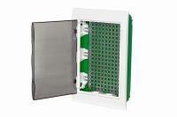 Бокс 36мод встраиваемый  белый прозрачная дверь IP41 City9 Box Systeme Electric СЛАБОТОЧНЫЙ