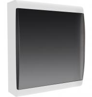 купить Бокс 24мод навесной белый черная прозрачная дверь IP41 Basic EKF в Кирове Бокс 24мод навесной белый черная прозрачная дверь IP41 Basic EKF