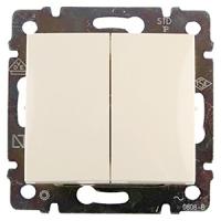 купить Валена слоновая кость выключатель 2кл скрытая 10А IP31  в Кирове Валена слоновая кость выключатель 2кл скрытая 10А IP31