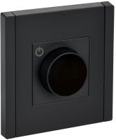 Фортепиано терморегулятор теплого пола скрытая 10А черный IEK 