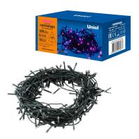 купить Гирлянда нить 10м розовый 100свд IP20 зеленый провод  в Кирове Гирлянда нить 10м розовый 100свд IP20 зеленый провод