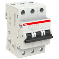 Автомат 3Р 16А C 6кА SH203 ABB 