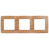 купить ЭРА12 дуб рамка 3-ая универсально  в Кирове ЭРА12 дуб рамка 3-ая универсально