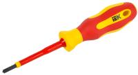 купить Отвертка универсальная PZ/SL1 80мм диэлектрическая IEK ARMA2L 5 в Кирове Отвертка универсальная PZ/SL1 80мм диэлектрическая IEK ARMA2L 5