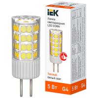 Лампа капсула свд 12В G4 5Вт 3000К 475лм IEK