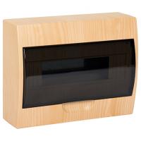 купить Бокс 12мод навесной сосна черная прозрачная дверь IP41 ЩРН-П EKF  в Кирове Бокс 12мод навесной сосна черная прозрачная дверь IP41 ЩРН-П EKF