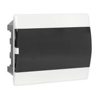 купить Бокс 12мод встраиваемый белый чёрная дверь IP41 ЩРВ-П EKF Basic в Кирове Бокс 12мод встраиваемый белый чёрная дверь IP41 ЩРВ-П EKF Basic