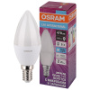 Лампа свеча свд Е14 5,5Вт 6500К 470лм В37 матовая Osram АБ комплект 10шт